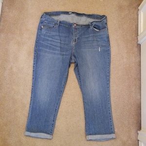 Old navy Blue Jean capris